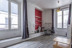 Wohnung Paris 14° - Wohnzimmer