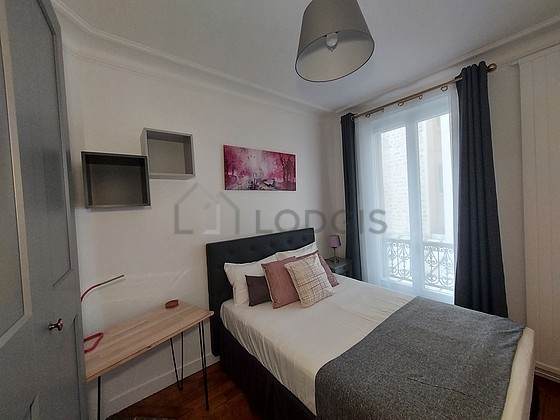 Bedroom with double-glazed windows