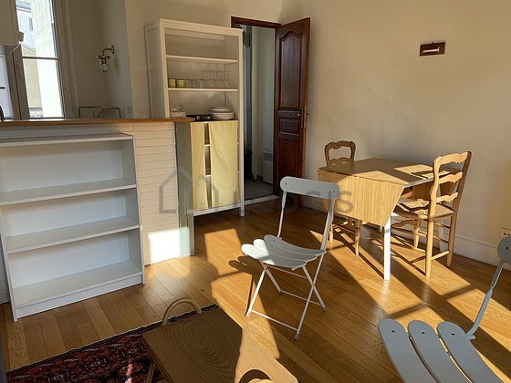 Living room with double-glazed windows