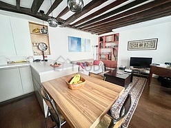 アパルトマン パリ 4区 - リビングルーム