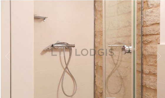 Bathroom equipped with separate shower