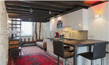 Saint Germain des Prés Париж Paris 6° 1 спальня Квартира