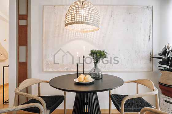 Séjour d'un appartement à Paris