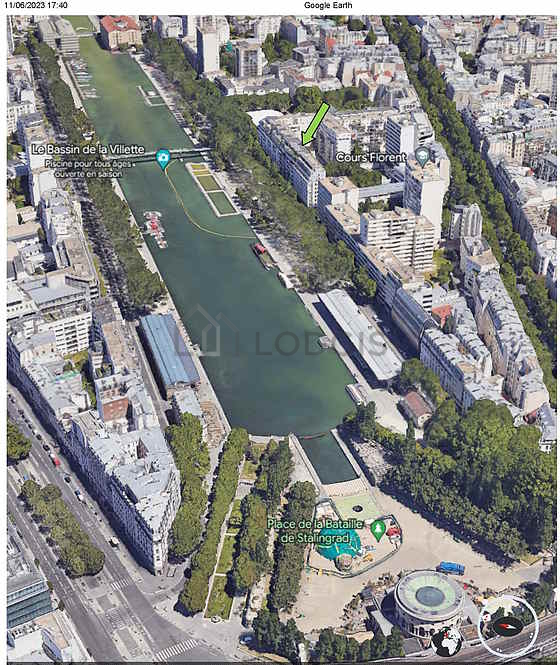 Wohnung Paris 19° - 