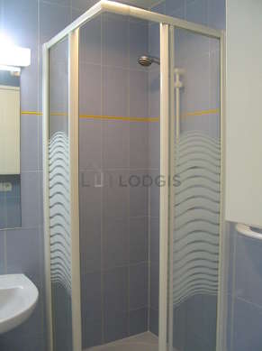 Bathroom equipped with separate shower