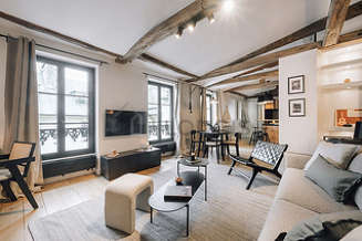 Saint Paul Paris 4° 1 quarto Apartamento