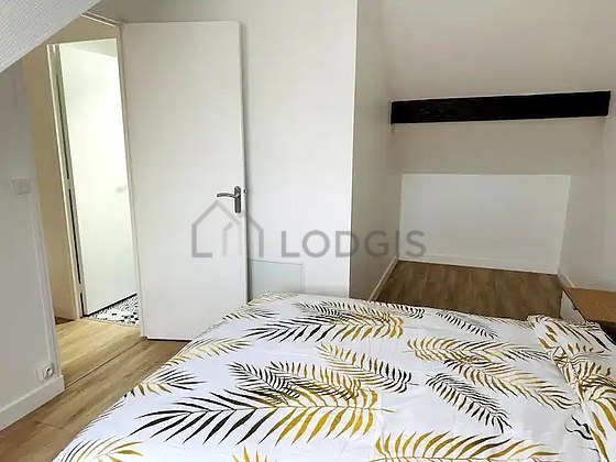 Bedroom for 2 persons equipped with 1 bed(s) of 140cm