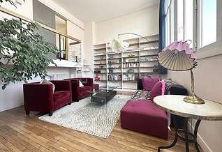 Montparnasse Париж Paris 14° 2 спальни Триплекс