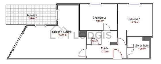 Appartement Port-Marianne - 