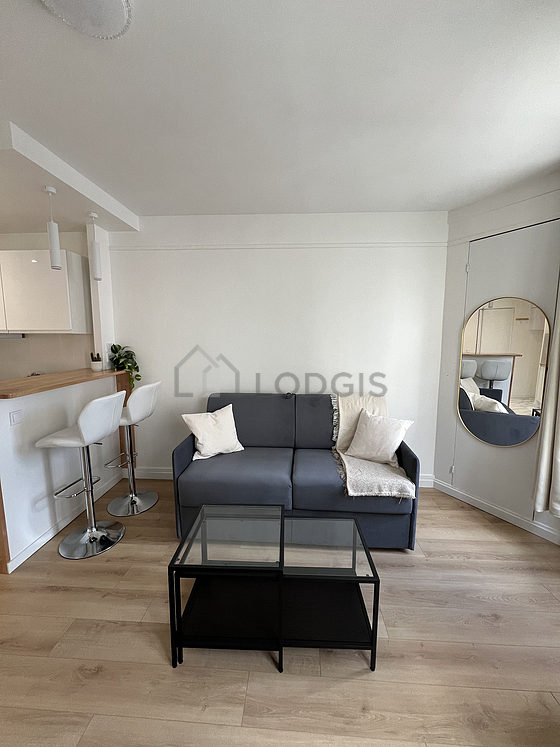Séjour d'un appartement à Paris