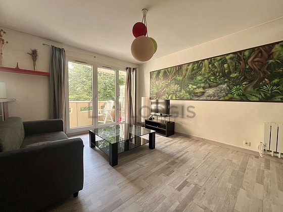 Living room with double-glazed windows