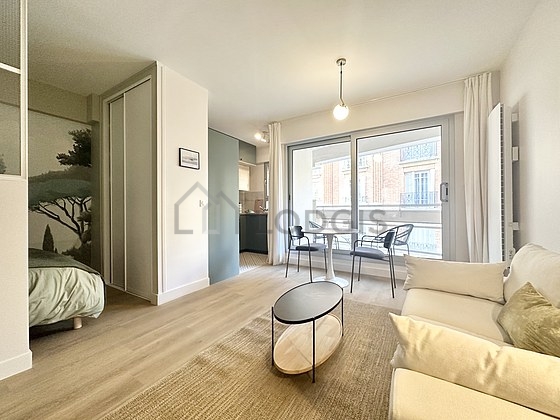 Beautiful, quiet sitting room of an apartment in Paris