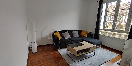 Very bright living room