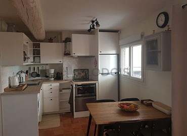 Cusine très lumineuse