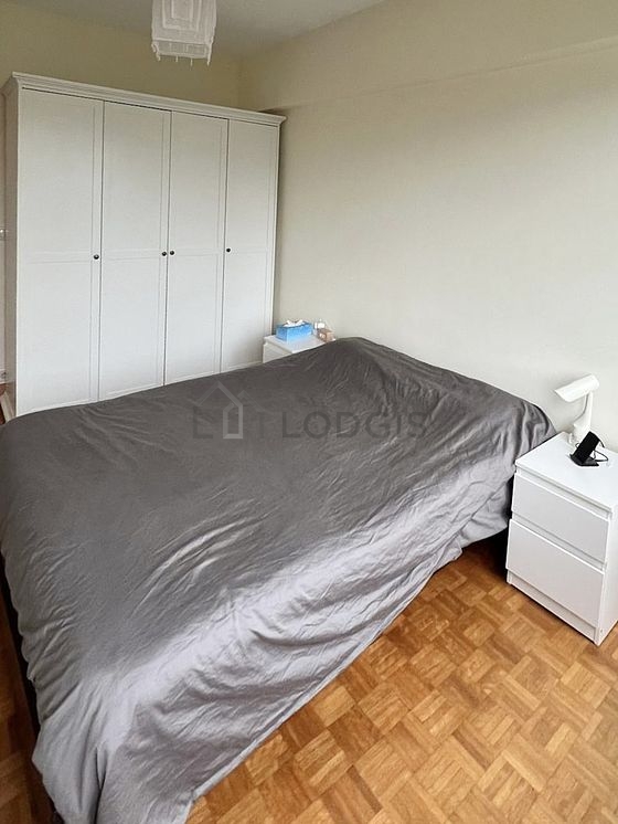Bedroom with double-glazed windows
