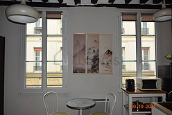 Wohnung Paris 4° - Wohnzimmer