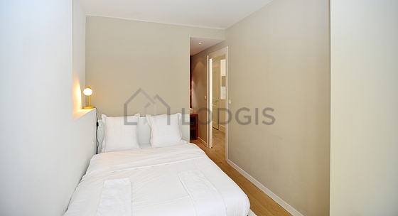Bedroom with double-glazed windows