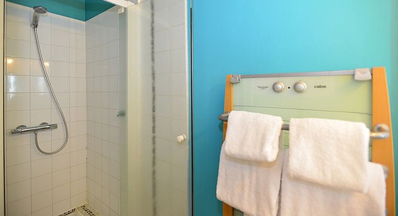 Bathroom equipped with separate shower