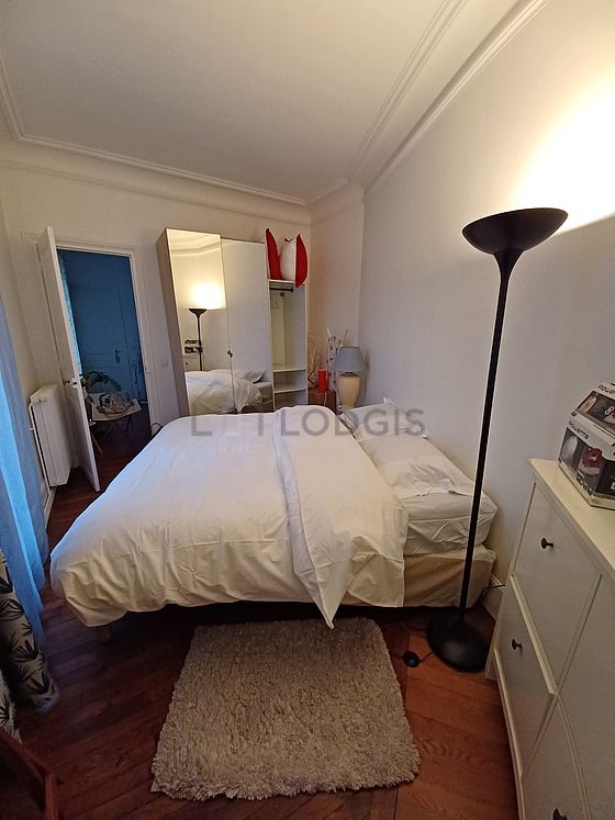 Bedroom with windows