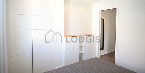 Bedroom with double-glazed windows