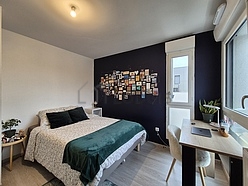 Apartment Nord-Est de Lyon - Bedroom 