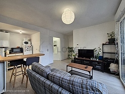 Wohnung Nord-Est de Lyon - Wohnzimmer