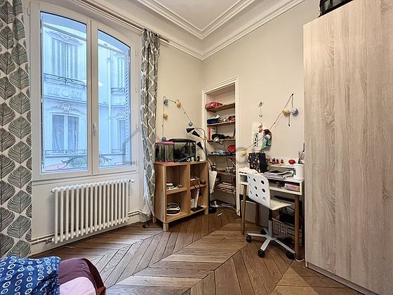 Bedroom with double-glazed windows