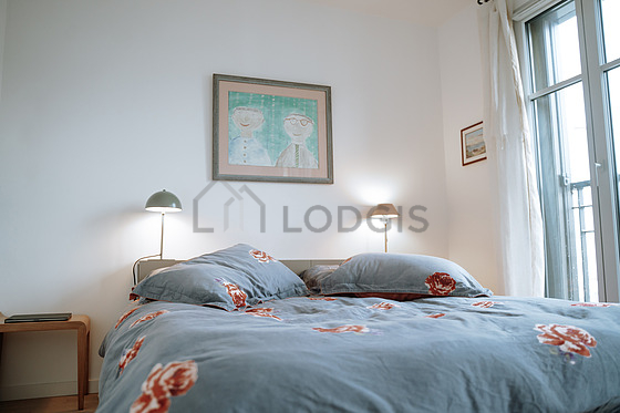 Very quiet bedroom for 2 persons equipped with 1 bed(s) of 160cm