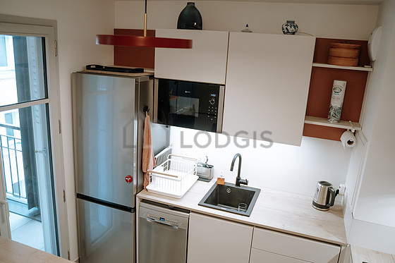 Very bright kitchen