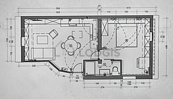 Apartamento París 17° - Salón
