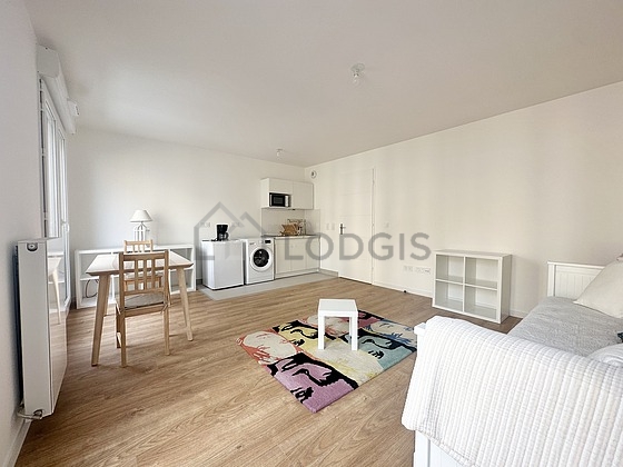 Living room with double-glazed windows