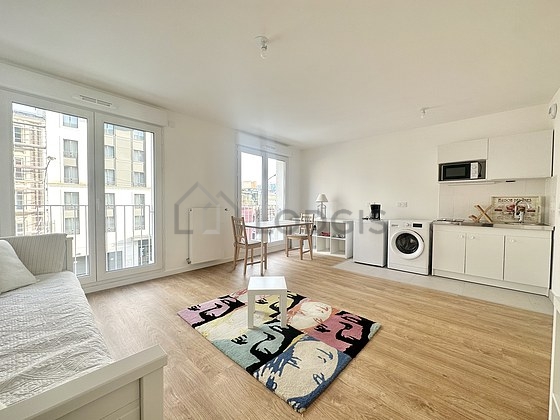 Very bright living room