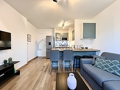 Wohnung Levallois-Perret - Wohnzimmer