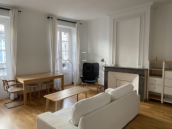 Magnifique séjour calme et très lumineux d'un appartement à Paris
