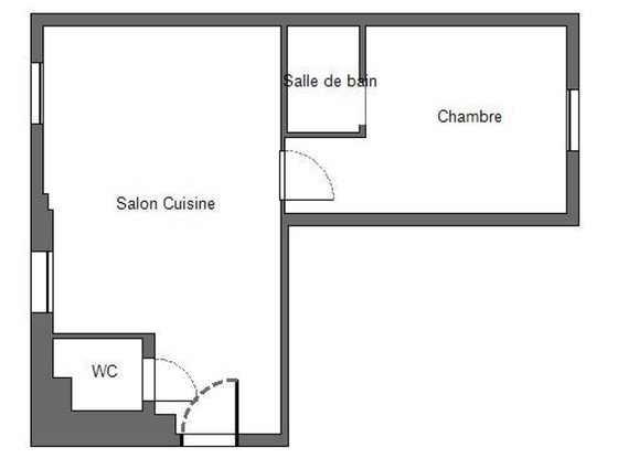 Appartamento Parigi 9° - Piantina interattiva