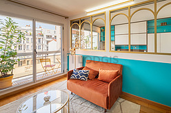 Wohnung Paris 19° - Wohnzimmer