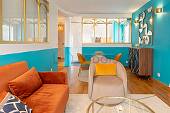 Wohnung Paris 19° - Wohnzimmer