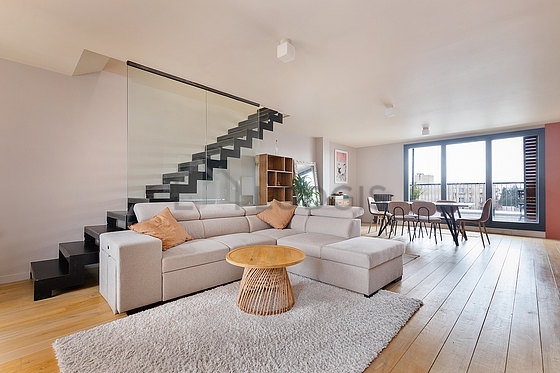 Sitting room of an apartment in Paris