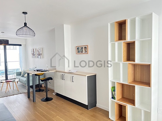 Living room with double-glazed windows