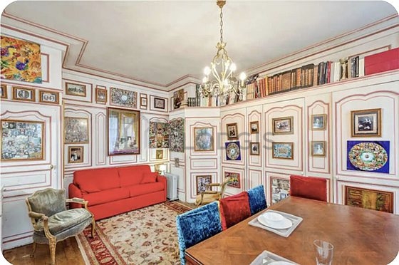 Living room furnished with 1 sofabed(s) of 140cm, 1 armchair(s), 1 chair(s)