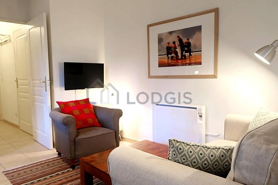 Living room with double-glazed windows