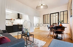 Wohnung Paris 19° - Wohnzimmer