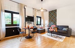 Wohnung Paris 19° - Wohnzimmer