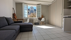 Apartment Tours - Living room