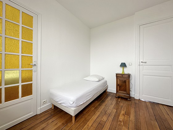 Chambre calme pour 1 personnes équipée de 1 lit(s) de 90cm