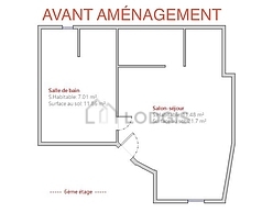 Apartamento París 6° - Dormitorio