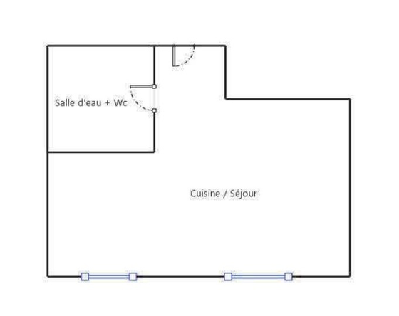 Квартира Париж 15° - Интерактивный план