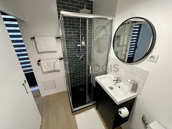 Bathroom equipped with separate shower