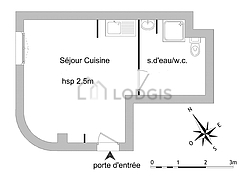 Apartment Montpellier Centre - Living room