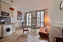 Wohnung Paris 10° - Wohnzimmer